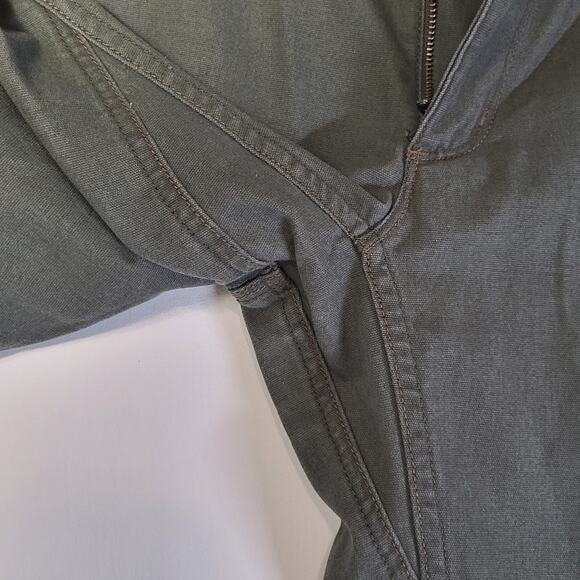 Marmot Mens 36x32 Green Pants Jeans Cotton Cargo - Picture 7 of 12